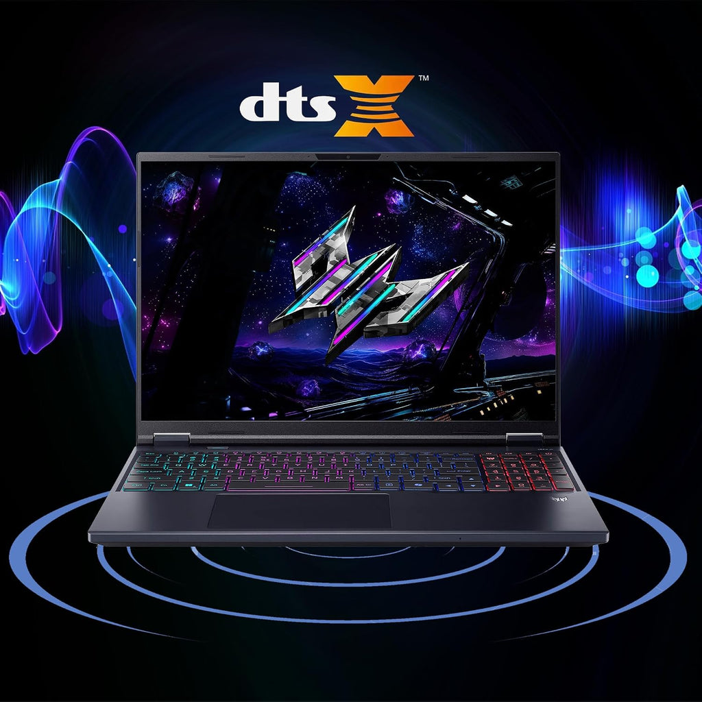 acer Predator Helios Neo 16S AI Gaming Laptop 16' WQXGA OLED 240Hz (100% DCI-P3) Intel 24-core Ultra 9 275HX 64GB DDR5 1TB SSD GeForce RTX 5070 Ti DLSS4 (Up to 992 AI Tops) Win11Pro ICP Hub