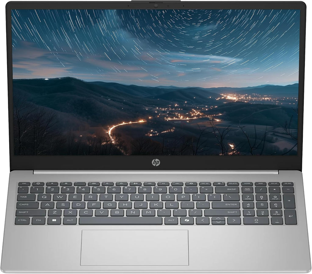 HP 15.6' Touchscreen Laptop Computer, Windows 11 Home 40GB RAM 2TB SSD, Intel Core i7-1355U, FHD IPS LED Display, Numeric Keypad, Camera Privacy Shutter, SageNova Earphones, Natural Silver