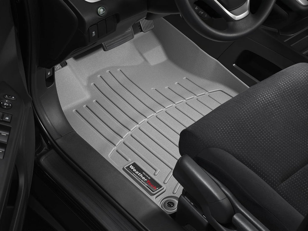 WeatherTech Custom Fit FloorLiners for Nissan Rogue - 1st & 2nd Row (441644-1-2), Black
