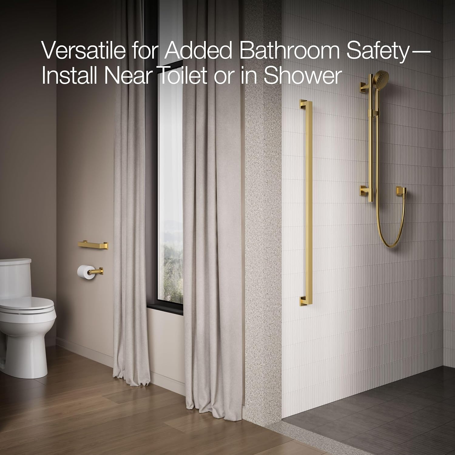 KOHLER SQUARE 12 GRAB BAR