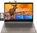 Lenovo Ideapad 3i 15.6' FHD Display Laptop, Intel i3-1115G4, 12GB RAM, 672GB Storage (512GB PCIe SSD + 160GB Docking Station Set), Intel UHD Graphics, Numeric Keypad, Webcam, Wi-Fi, Windows 11, Almond