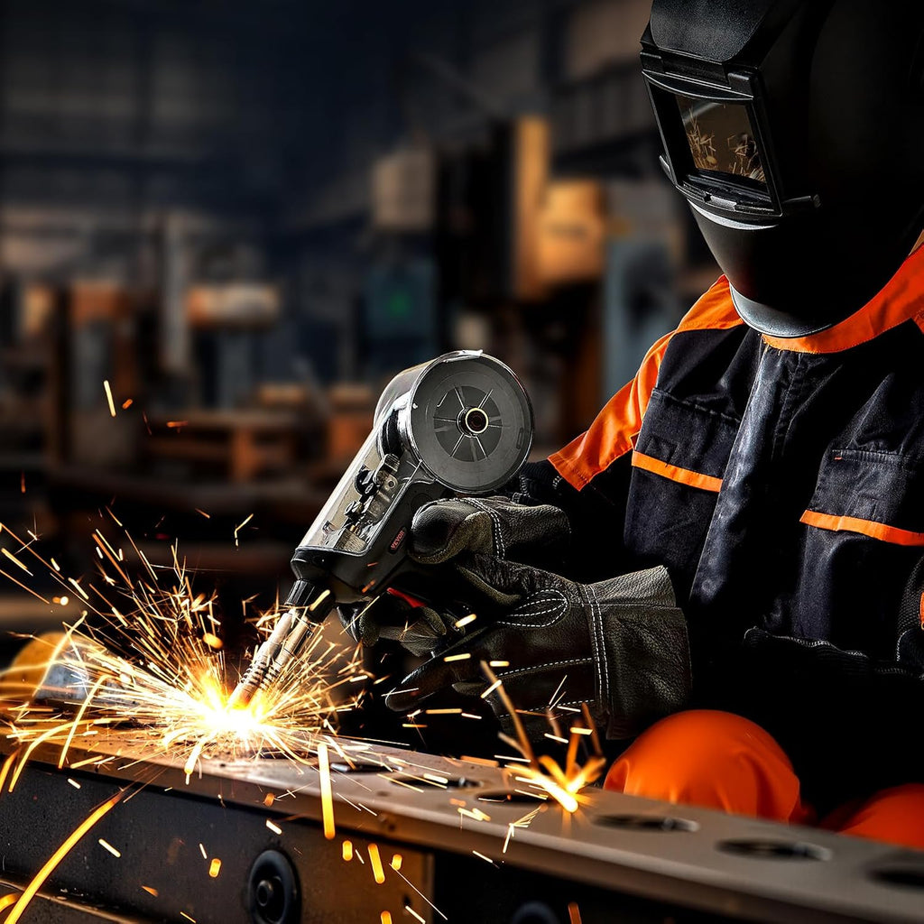 VEVOR 200Amp Spool Gun with 20FT Cable, Compatible with Hobart lronMan 240 Mig Welders, Suitable for 0.030' and 0.035' Flux Core/Solid/Aluminum Welding Wires