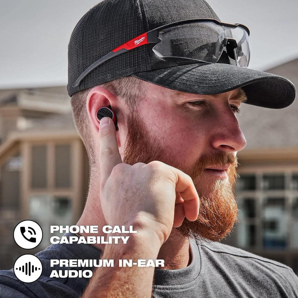 Milwaukee Electric - USB BLUETOOTHREG JOBSITE Ear Buds