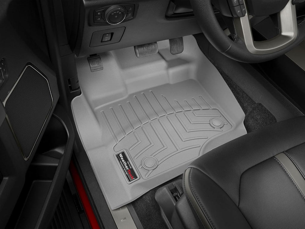 WeatherTech Custom Fit FloorLiners for Toyota Tacoma - 1st & 2nd Row (4612991-468722), Grey