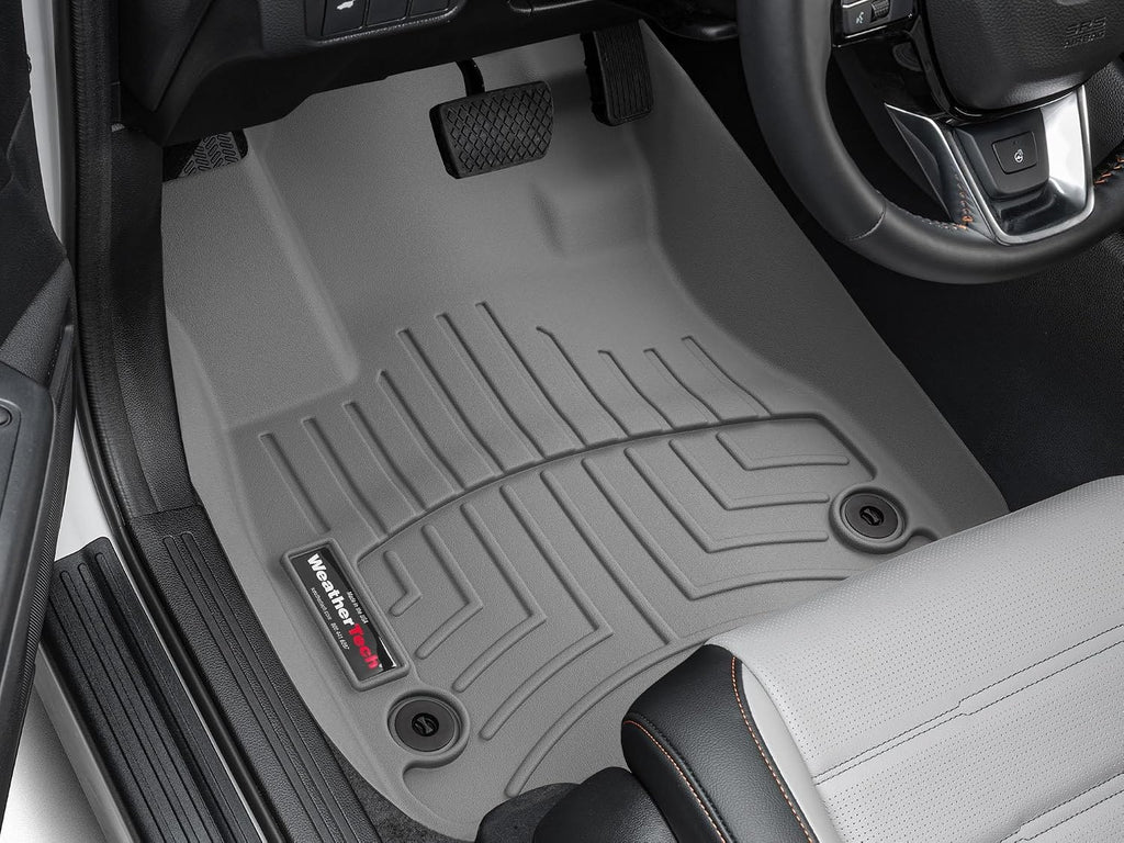 WeatherTech Custom Fit FloorLiners for Honda CR-V, CR-V Hybrid, CR-V - 1st Row (4617801), Grey