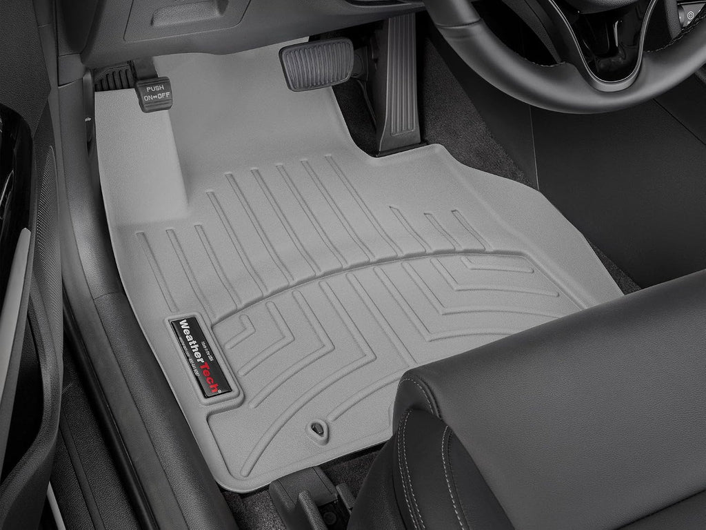 WeatherTech Custom Fit FloorLiners for Hyundai Tucson, Santa Cruz, Tucson Hybrid - 1st Row (4616781), Grey