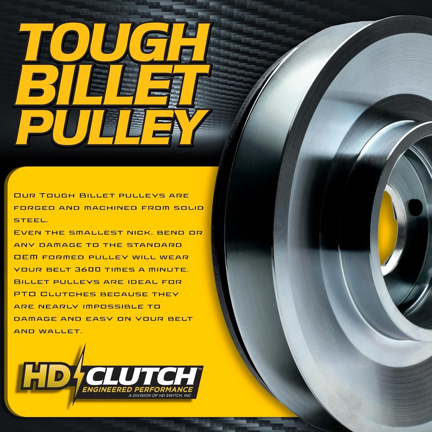 HD Switch HiTorque 130ftlb Billet Pulley Electric Clutch 104-3624 109-7035 & 20A PTO Switch 103-5221 w/Larger Pulley Bearing fits Toro Exmark Z-Master Laser Z CT TimeCutter Lawn Mower