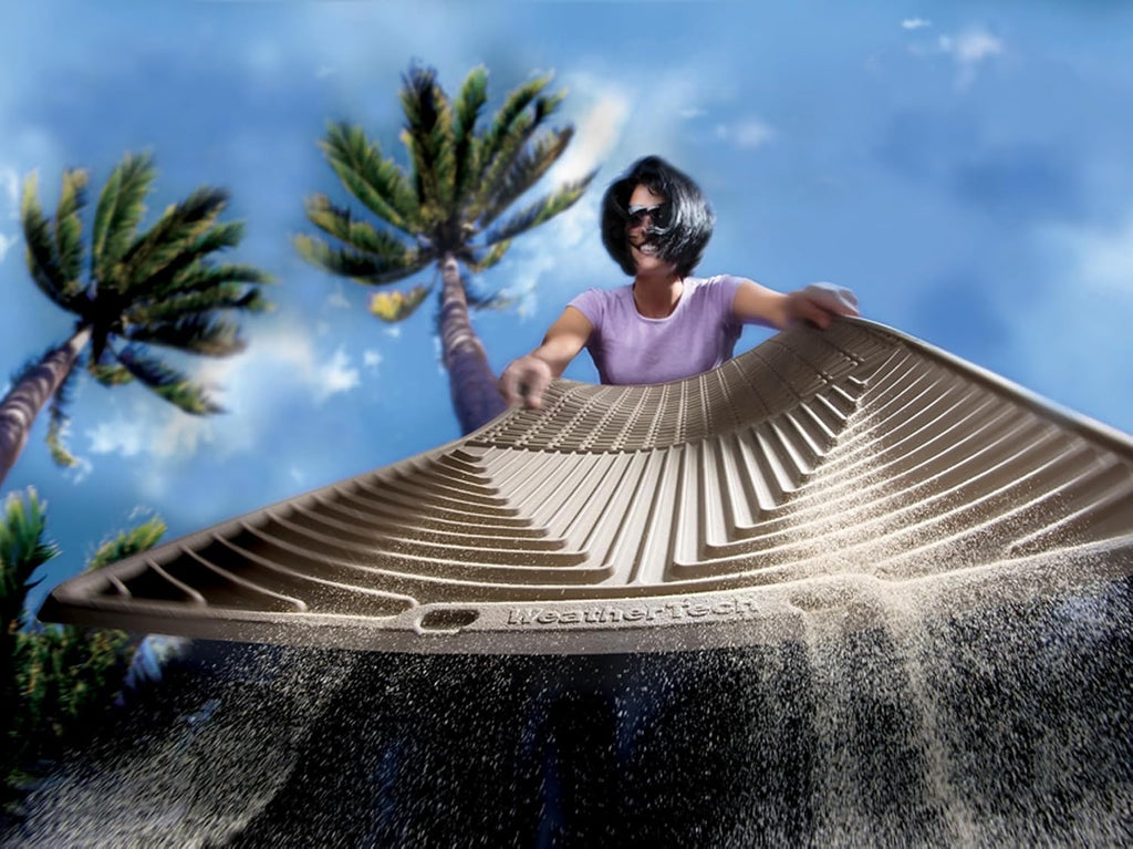 WeatherTech All-Weather Floor Mats for Ford Escape 1st & 2nd Row (W531TN-W532TN), Tan