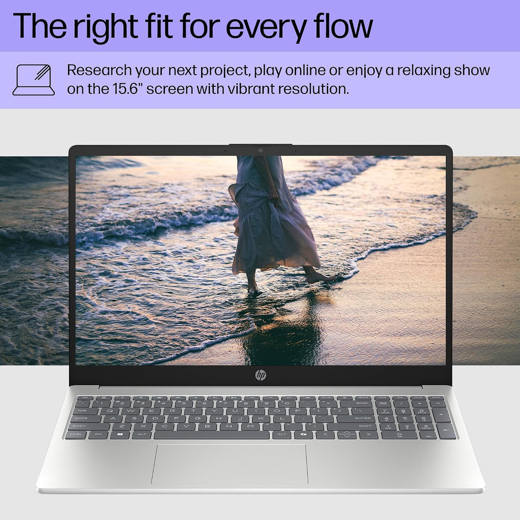 HP 15.6' FHD Touchscreen Laptop for College Student & Business, AMD Ryzen 7 7730U 8-Core(Beat i7-1355U), 64 GB RAM, 2 TB SSD, AMD Radeon Graphics, Long Battery Life, WiFi 6, Copilot, Windows 11 Pro