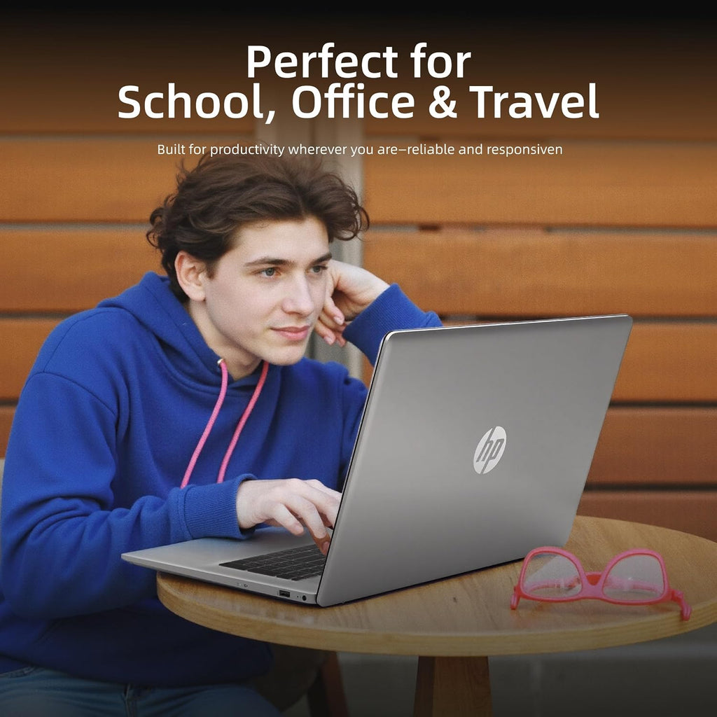 HP 17-inch Touchscreen Business Laptop · Intel 12-Core Ultra 7 255U · 12 NPU Tops · AI Copilot Ready · HD+ Display · Backlit KB · Privacy Camera · Win 11 Pro · w/Accessory (64GB DDR5 | 2TB SSD)