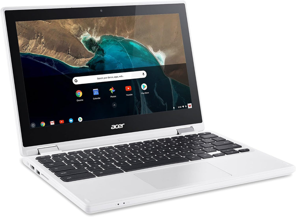 acer Chromebook R 11 Convertible, 11.6-Inch HD Touch, Intel Celeron N3150, 4GB DDR3L, 32GB, CB5-132T-C1LK, Denim White