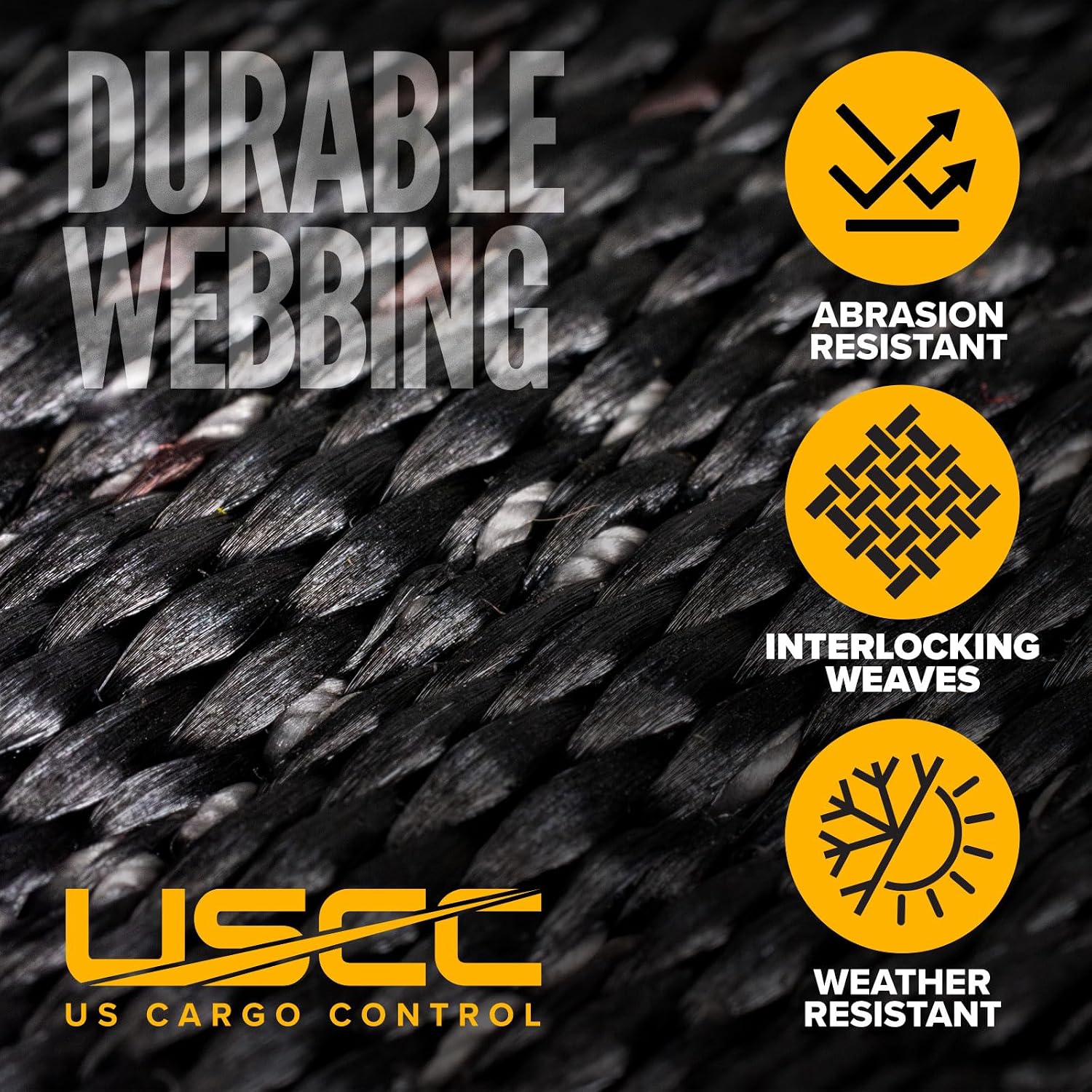 US Cargo Control Twisted Snap Hook Ratchet Straps 2 Inch x 8 Foot (15-Pack), 10,000 LBS Break Strength, Car Tie Down Straps for Trailers, Tie Down Cars, Motorcycles, Race Cars - Low-Profile Ratchet