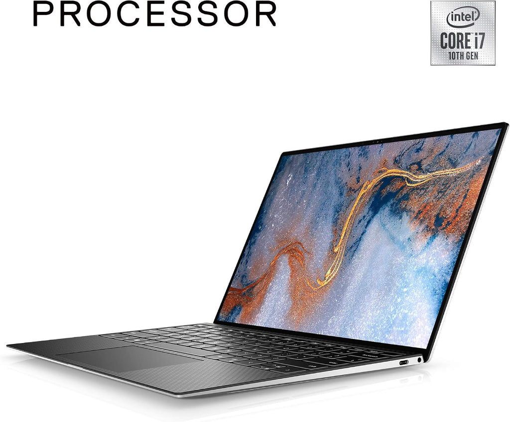 Dell New XPS 13 9300 13.4-inch FHD InfinityEdge Touchscreen Laptop (Silver), Intel Core i7-1065G7 10th Gen, 16GB RAM, 512GB SSD, Windows 10 Pro (XPS 9300-7524SLV-PUS)