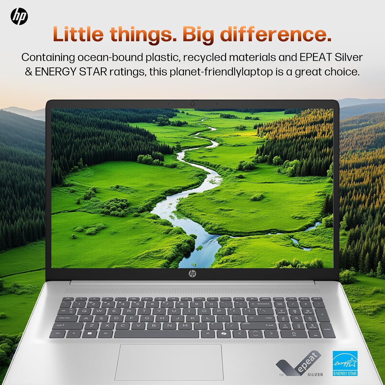HP 2025 17 inch Laptop Computer, Intel 8-Core i3-N305, 17.3' HD+ Anti-Glare Display, 16GB RAM, 1TB SSD, Windows 11 Pro, Ai Copilot, Numeric keypad, HDMI, Wi-Fi 6, for Business Student, w/Accessories