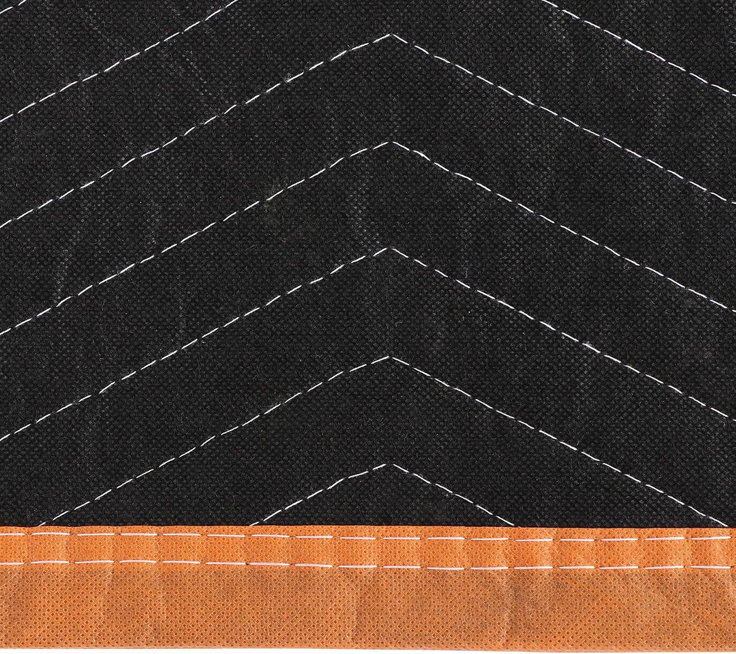 ZENY Padded Moving Blankets 6/12/18 Pack, Heavy Duty Packing Blankets Black, 72''x40'' Furniture Moving Pads for Shipping Packing Storage (24)