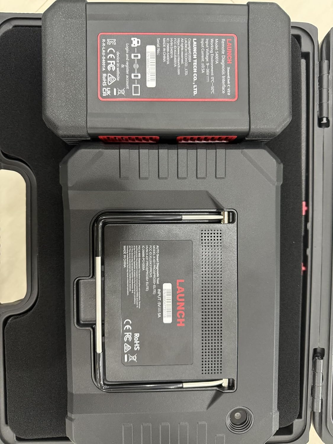 LAUNCH X431 PRO3S+ Elite with SmartlinkC 2.0,2026 Bi-Directional Scan Tool with J2534,OEM Topology Map, HD Truck Scan,ECU Code,CANFD &DOIP,FCA AutoAuth,60+ Service,2 Years Update