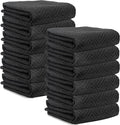 Moving Blankets 72'x80' 12 pack, (45 lb/dz weight), Heavy Duty Moving Blanket, Deluxe Quality Padded Packing Blankets for Furniture Shipping and storage, Black (12 Deluxe Black Blankets 45 lbs/Dozen)