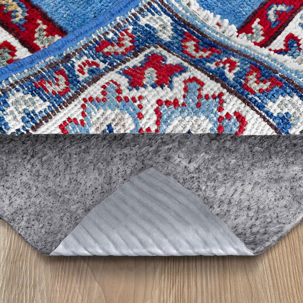 RUGPADUSA - Vinyl Lock - 5'x7' - Felt and EVA - Non-Slip Rug Pad for Vinyl, Luxury Vinyl Plank (LVP) Flooring