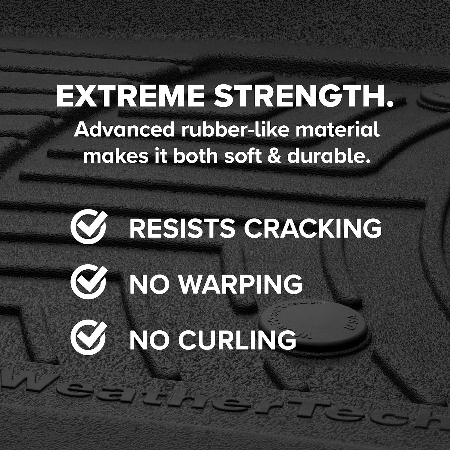 WeatherTech FloorLiner HP Custom Fit Floor Mats for Nissan Frontier - 1st Row (461761IM), Grey
