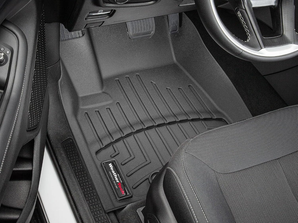 WeatherTech Custom Fit FloorLiners for Jeep Grand Cherokee, Grand Cherokee L, Grand Cherokee - 1st Row (4417821), Black
