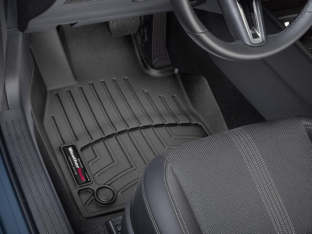WeatherTech Custom Fit FloorLiners for Mazda CX-30, CX-50, 1st Row (4417391), Black