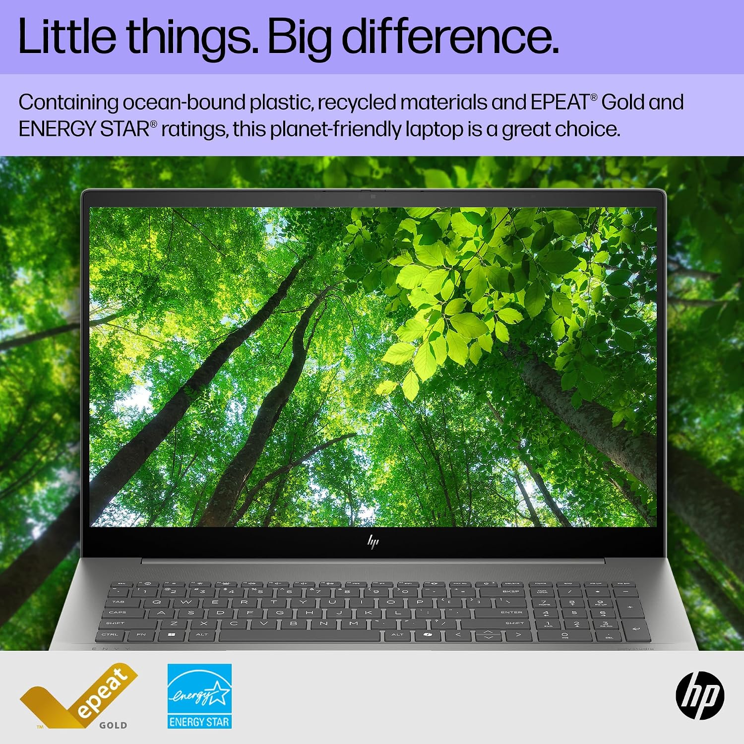 HP Envy 17 inch Laptop, FHD Touchscreen, Intel Core Ultra 7 155H, 16 GB RAM, 1 TB SSD, Intel Arc Graphics, Windows 11 Home, Copilot Key, 17-cw1010nr (2024)