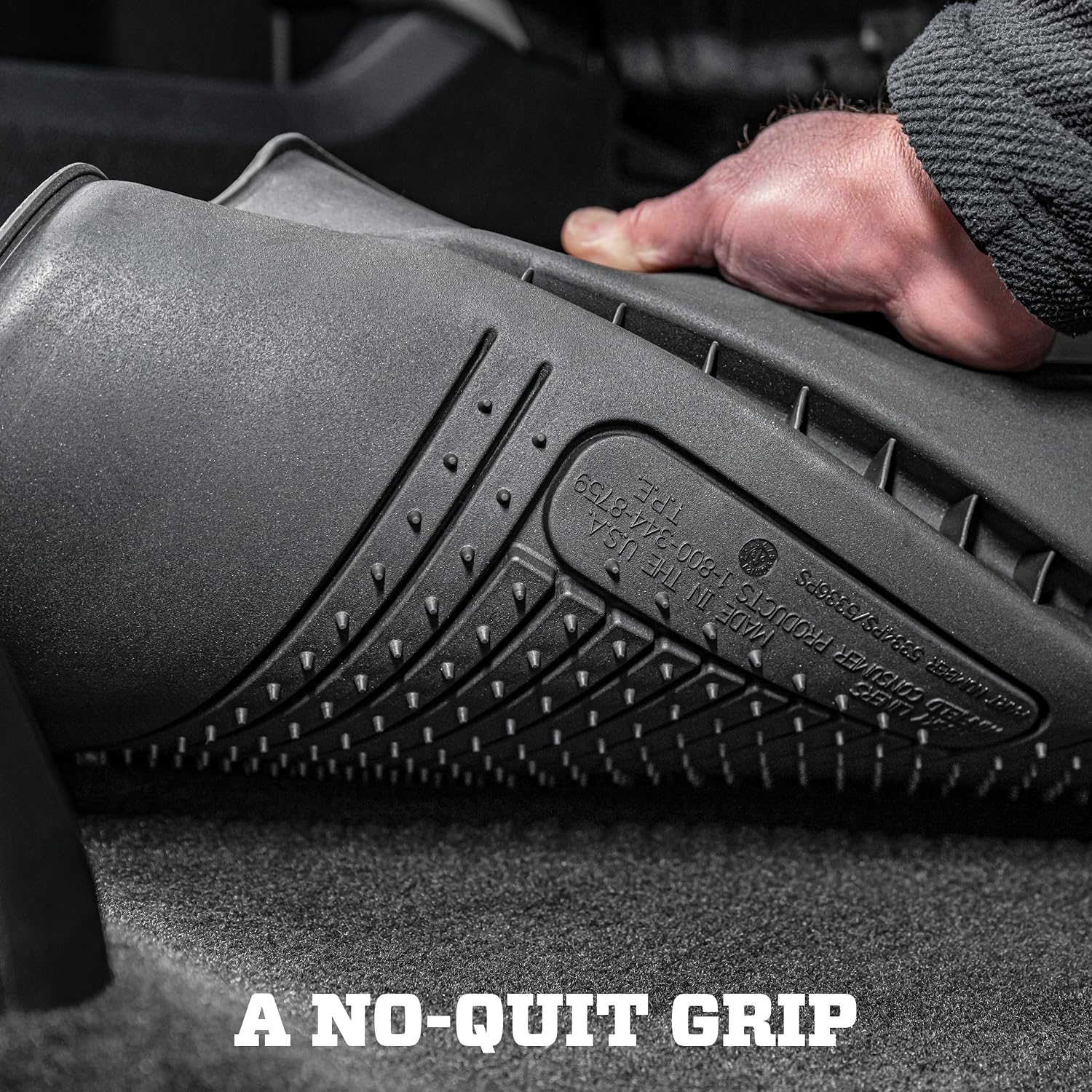 Husky Liners Weatherbeater Floor Mats | Fits 2021-2026 Kia Sorento (Excludes Hybrid) | Front & 2nd Row, 3-pc Black - 95841