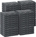 32 Pieces Textile Moving Blankets Bulk 54 x 72 Inch Furniture Blanket High Tensile Strength Pads Shipping Packing Blanket for Moving Furniture Floors Moves and Storage Equipment(Grey)