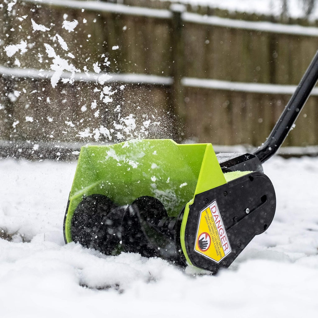 Earthwise Power Tools by ALM 20-Volt 12-Inch Cordless Electric Snow Thrower